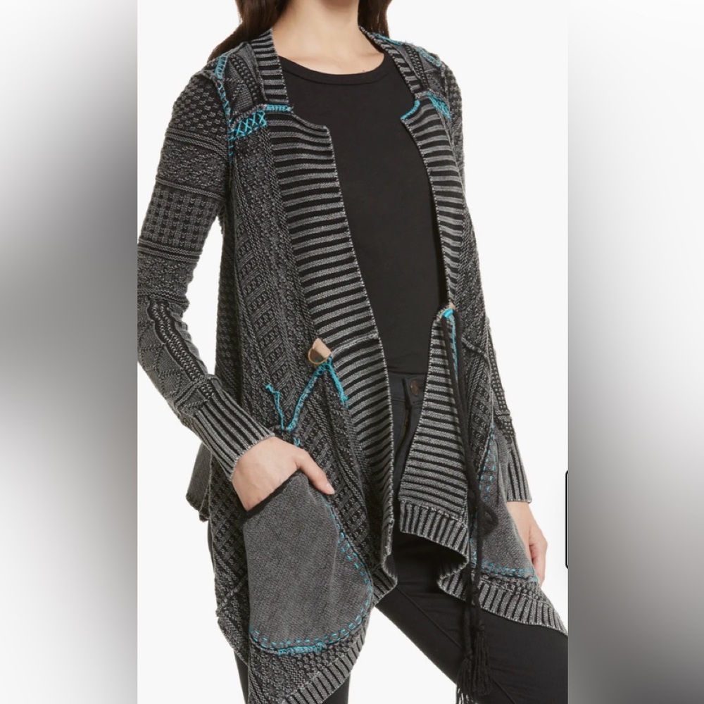Free People All Washed Out Cardigan Size Small